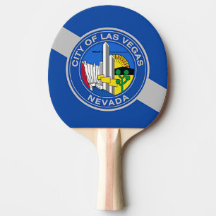 Raquete De Ping Pong Patriótico, pingue-pongue com bandeira de Las Veg