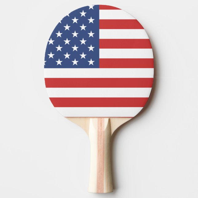 RAQUETE DE PING PONG PATRIÓTICOS PATRIÓTICOS AMERICANOS PAVILHÃO PING P (Frente)