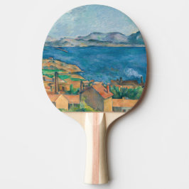 Raquete De Ping Pong Paul Cezanne - Baía de Marselha, Vista de Estaque