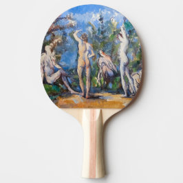 Raquete De Ping Pong Paul Cezanne - Cinco Bathers