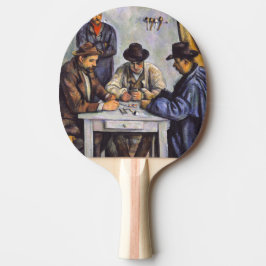 Raquete De Ping Pong Paul Cezanne - Os Jogadores De Cartão