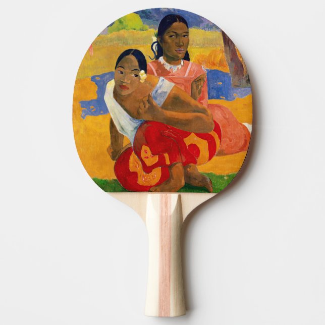 Raquete De Ping Pong Paul Gauguin - Quando Você Vai Casado? (Frente)