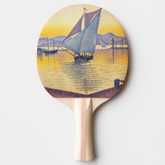 Raquete De Ping Pong Paul Signac - A Porta do Sunset, Opus 236 (Frente)