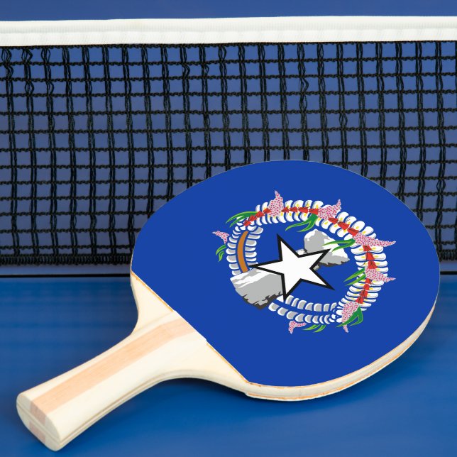 Raquete De Ping Pong pavilhão das Ilhas Mariana norte (Insitu)
