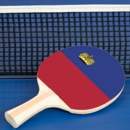 Raquete De Ping Pong pavilhão do Liechtenstein
