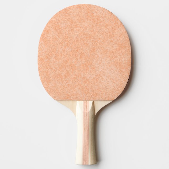 Raquete De Ping Pong Peach Fuzz Faux Leather (Frente)