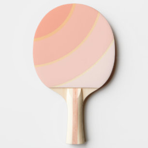Raquete De Ping Pong Peach Swirls Ping Pong Paddle