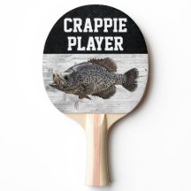Peão Engraçado, Jogador de Crappie de Pesca, Fala-