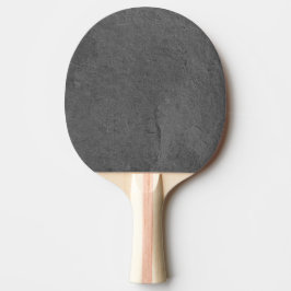 Raquete De Ping Pong Pedra Ardósia Simples Escura