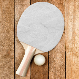 Raquete De Ping Pong Pedra de Mármore Branco