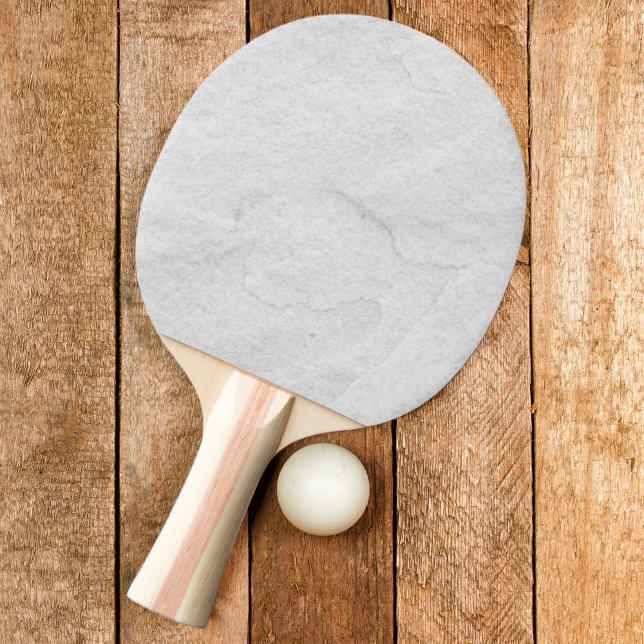 Raquete De Ping Pong Pedra de Mármore Branco (Criador carregado)
