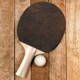 Raquete De Ping Pong Pedra Monazita Marrom Escuro