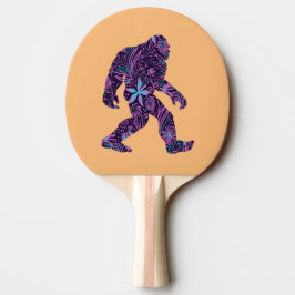 RAQUETE DE PING PONG PEGRADA FLORAL