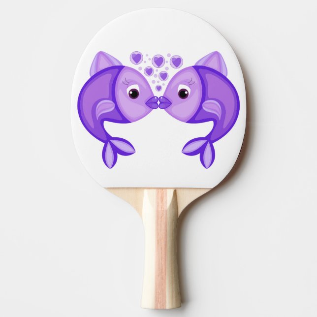 RAQUETE DE PING PONG PEIXE DE BEIJO (Frente)