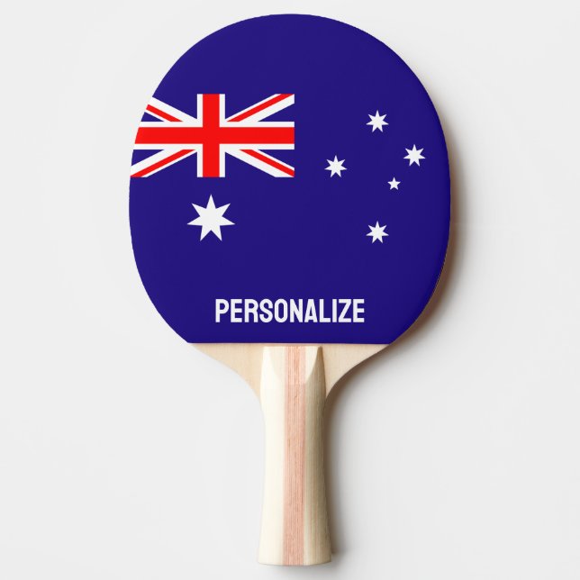 Raquete De Ping Pong Peixe-pingue-pongue australiano para mesa (Frente)