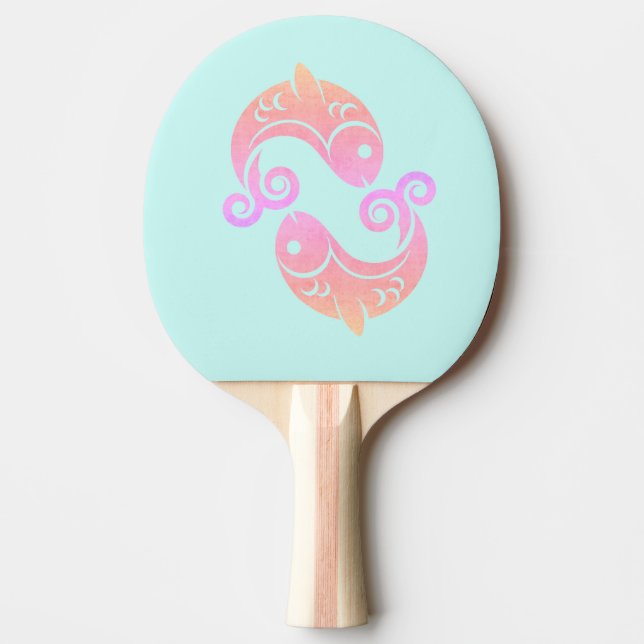 Raquete De Ping Pong Peixes (Frente)