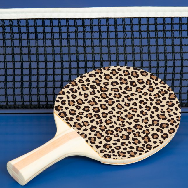Raquete De Ping Pong Pele-Pele-Leopardo Padrão (Insitu)