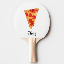 Raquete De Ping Pong Pepperoni Pizza Slice 4Tony