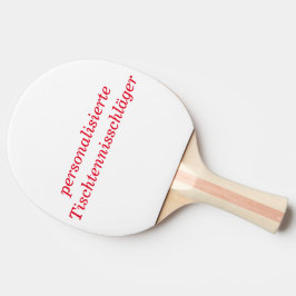 Raquete De Ping Pong personalisierte Tischtennisschäger