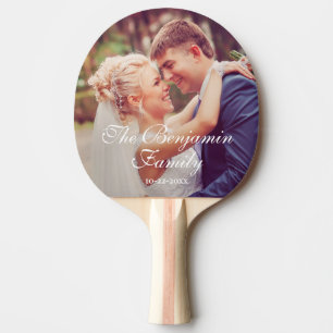 Raquete De Ping Pong Personalização de Tênis de Mesa de Casamento El