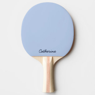 Raquete de Ping Pong Personalizada Azul Céu Suave