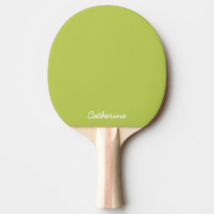 Raquete de Ping Pong Personalizada Verde Claro Mac