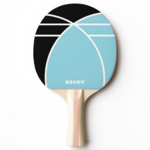 Personalizado Preto e Azul Pastel