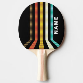 Raquete De Ping Pong Personalizado retrorfuturista