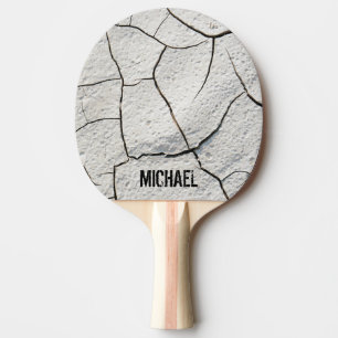 Raquete De Ping Pong Personalizado - Textura Legal de diafragma da Terr