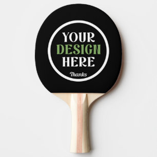 Raquete De Ping Pong personalizado, único, elegante e minimalista hersh