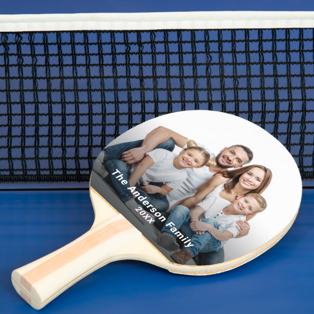 Raquete De Ping Pong Personalizar Fotografia da Família Personalizada (Insitu)
