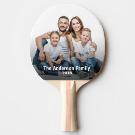 Raquete De Ping Pong Personalizar Fotografia da Família Personalizada