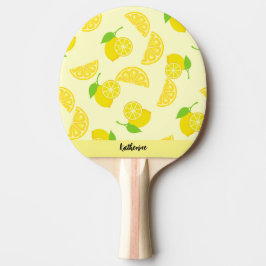 Raquete De Ping Pong personalizar o nome lemon sem problemas