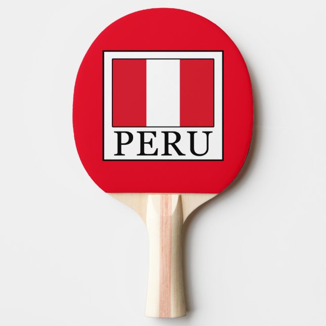 Raquete De Ping Pong Peru (Frente)