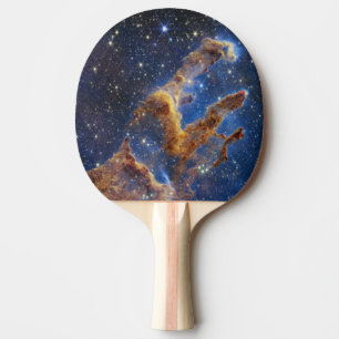 Raquete De Ping Pong Pilares da Criação do Telescópio Web da Nebulosa d