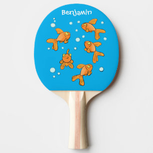 Raquete De Ping Pong Pimpim-laranja-acastanhado na ilustração de dese