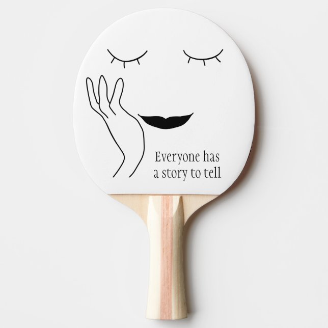 Raquete De Ping Pong Ping Pong Paddle (Frente)