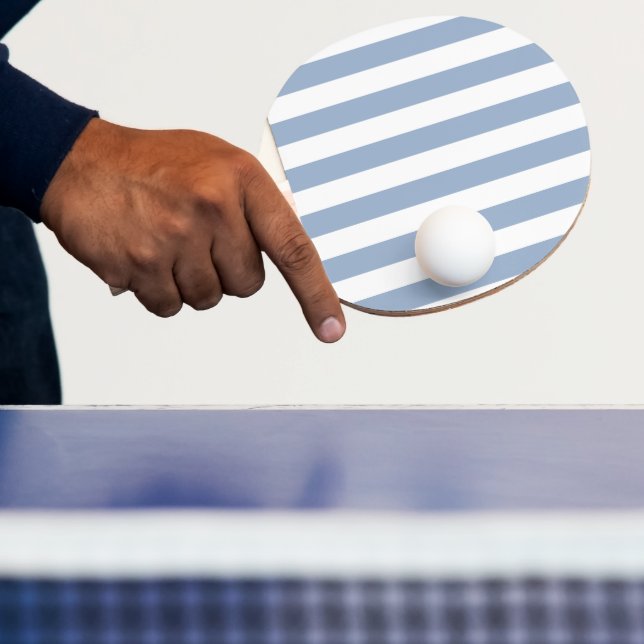 Raquete De Ping Pong Ping Pong Paddle Blue & White Stripe (Insitu)