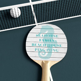 Raquete De Ping Pong Ping Pong Paddle Casa de Cavalo da praia
