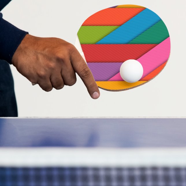 Raquete De Ping Pong Ping Pong Paddle Colorido (Insitu)
