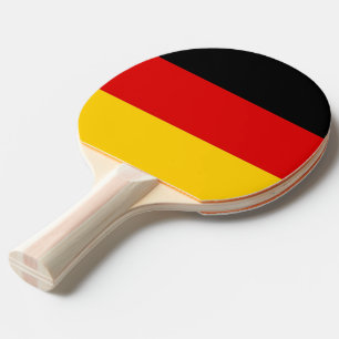 Raquete De Ping Pong Ping pong paddle com bandeira da Alemanha
