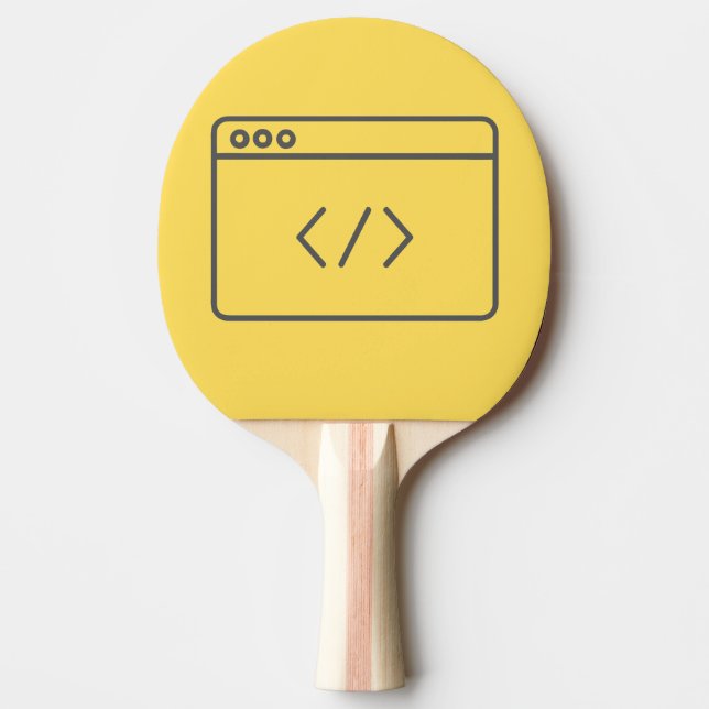 Raquete De Ping Pong Ping Pong Paddle com codificação (Frente)