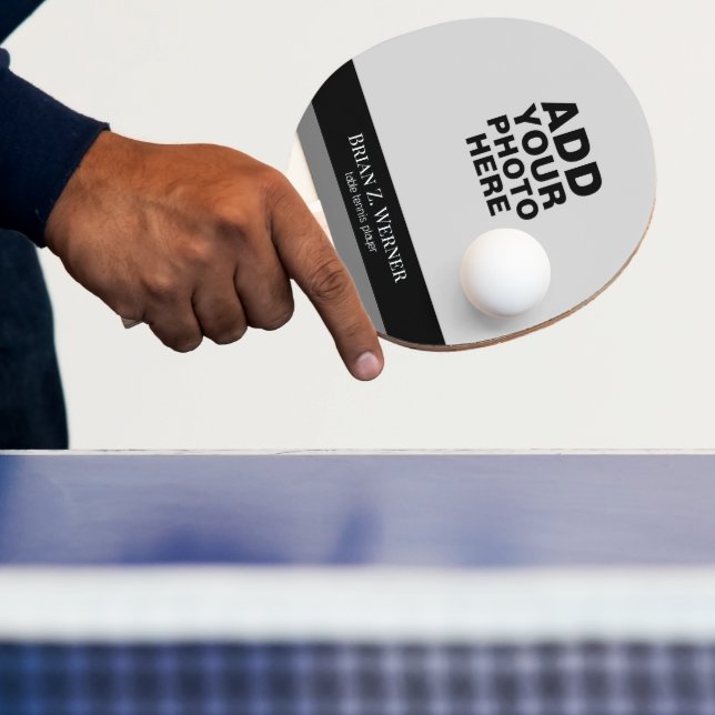 Raquete De Ping Pong Ping Pong Paddle com foto e nome (Insitu)