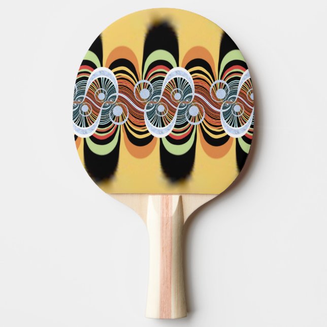 Raquete De Ping Pong Ping pong Paddle criado por Jimette Design (Frente)