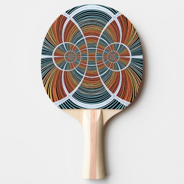 Raquete De Ping Pong Ping pong Paddle criado por Jimette Design (Frente)