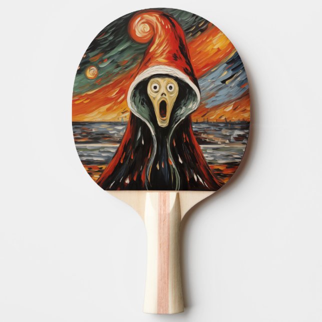 Raquete De Ping Pong Ping Pong Paddle de Natal (Frente)
