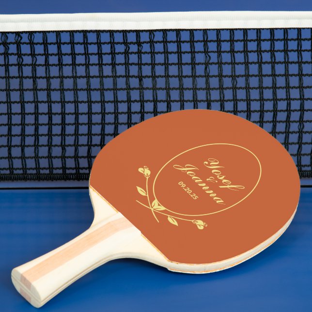 Raquete De Ping Pong Ping Pong Paddle Do Casamento (Insitu)