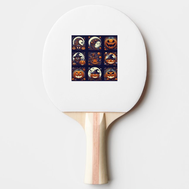 Raquete De Ping Pong Ping Pong Paddle do Halloween (Frente)