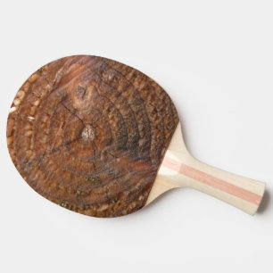 Raquete De Ping Pong Ping Pong Paddle em forma de madeira estilo natura