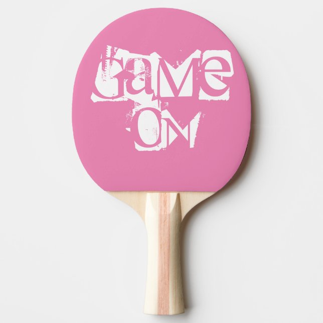 Raquete De Ping Pong Ping Pong Paddle Game On (Frente)